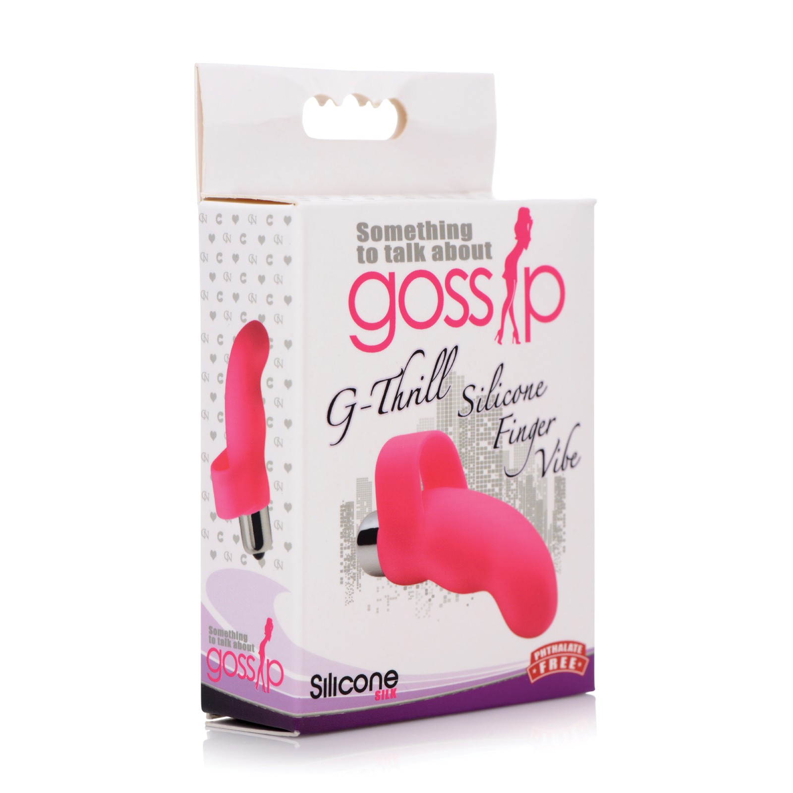 Curve Toys Gossip G-Thrill G Spot Finger Vibe Magenta