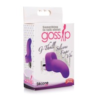 Curve Toys Vibrador de Dedo G-Thrill para Placer en el Punto G