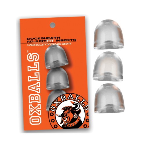 Oxballs Adjustfit Inserts for Cocksheath - Pack of 3