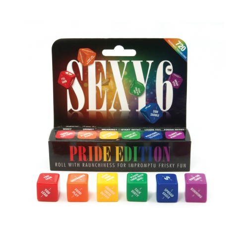 Juego de Dados Sexy 6 - Diversión para Cada Ocasión