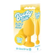 The 9's Booty Talk Butt Plug Yellow