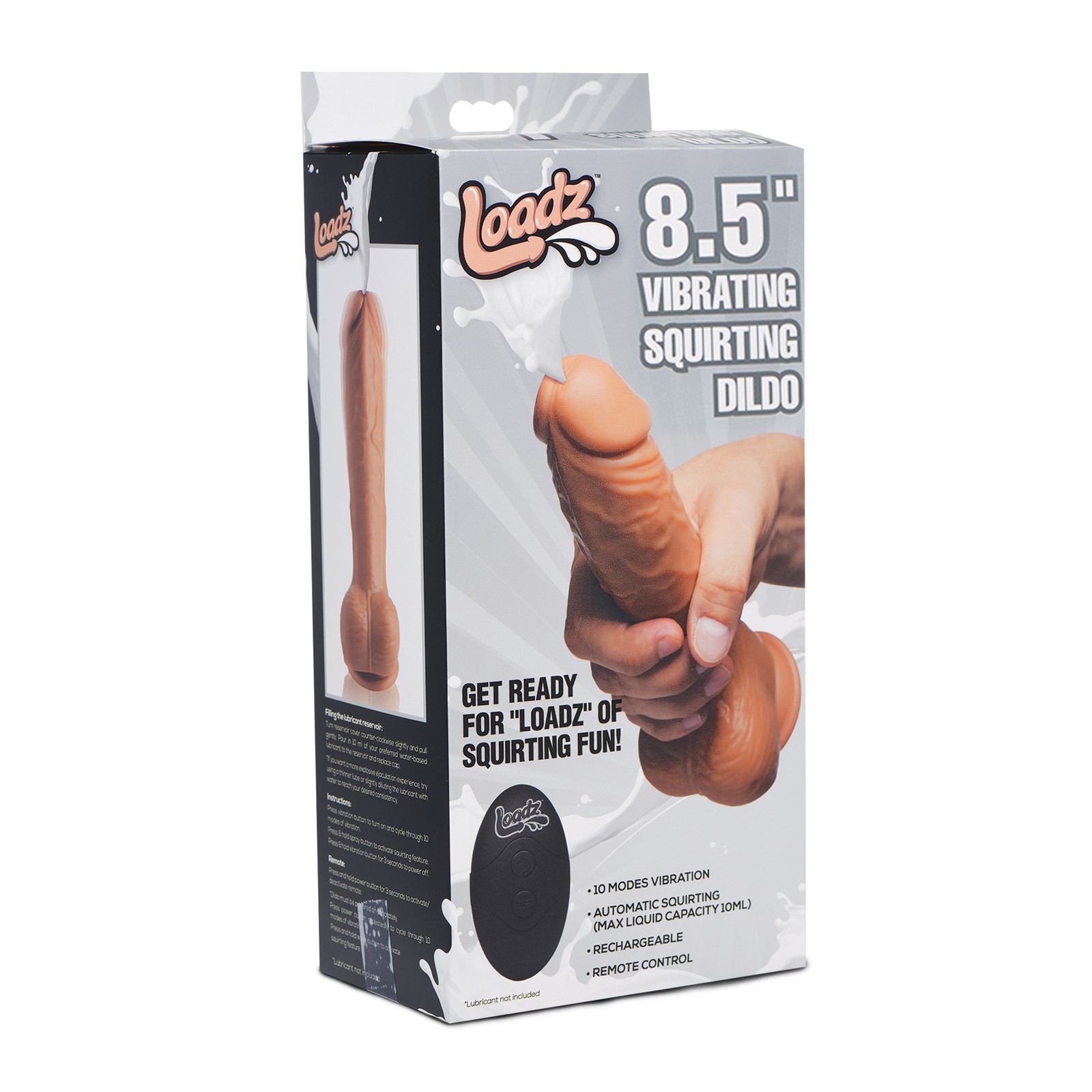 Loadz LDZ 8.5 Squirting Dildo Medium