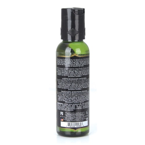 Kama Sutra Naturals Coconut Pineapple Massage Oil