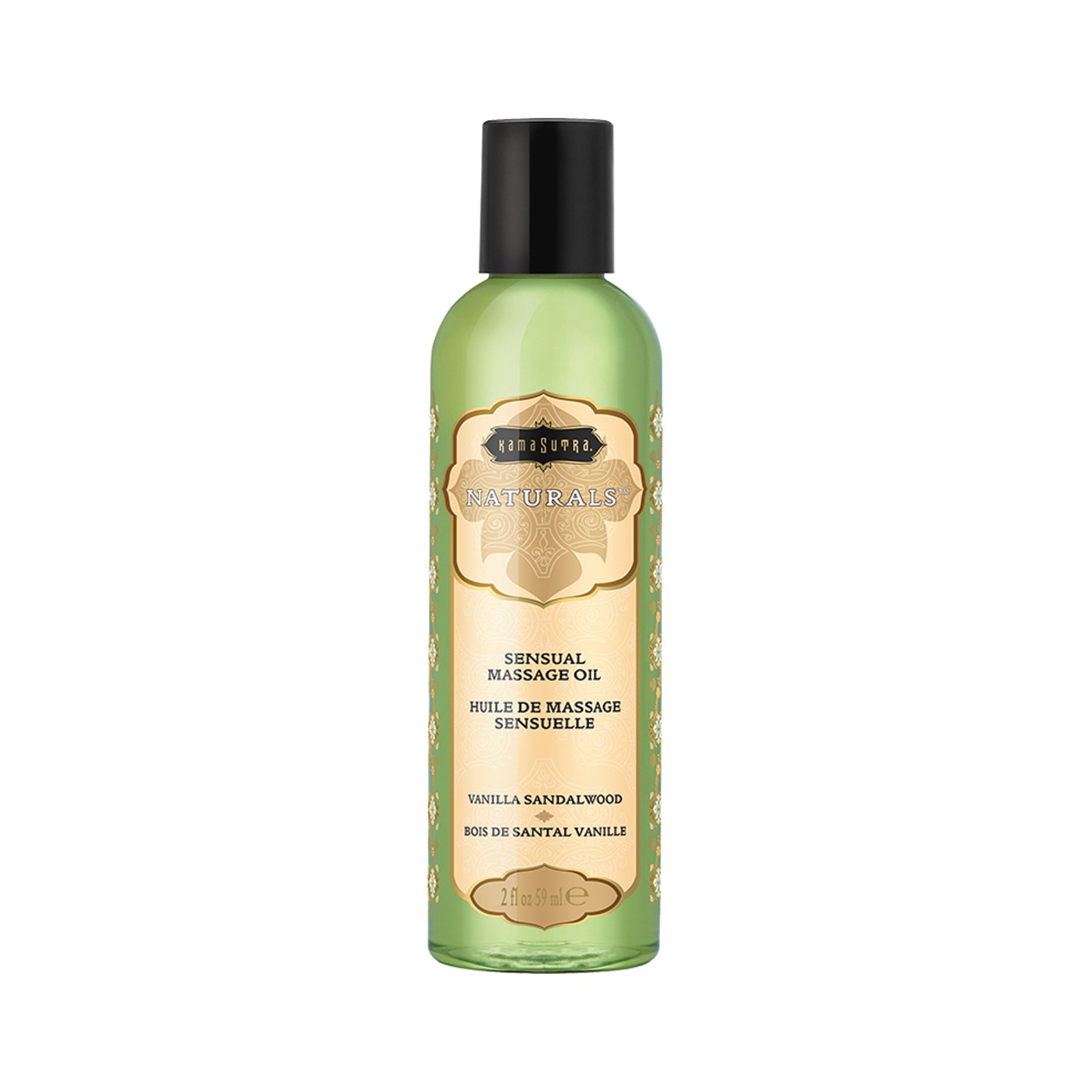 Kama Sutra Naturals Massage Oil 2 oz Vanilla Sandalwood