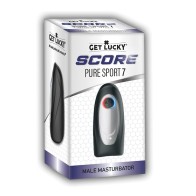 Get Lucky Score Pure Sport 7 Masturbator Black