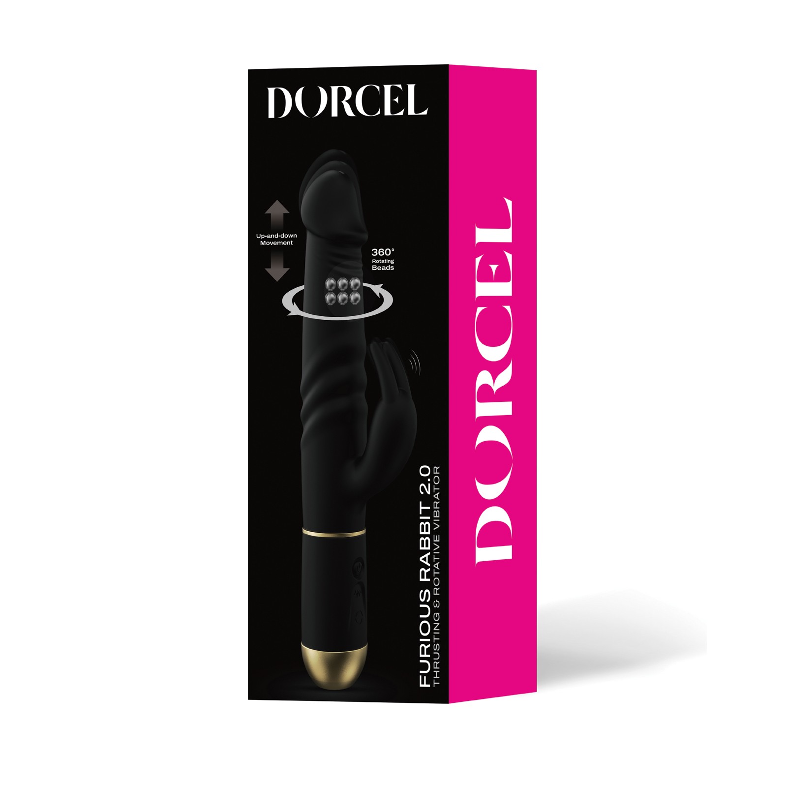 Dorcel Furious Rabbit 2.0 - Thrusting & Spinning Vibrator