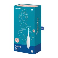 Satisfyer Twirling Fun Vibrador Blanco