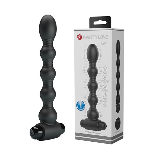 Pretty Love Lynn Vibrating Beads - Black