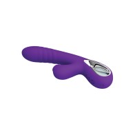 Conejito Vibrador y Succionador Jersey Pretty Love - Morado