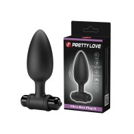 Pretty Love Vibrating Butt Plug II for Pleasure