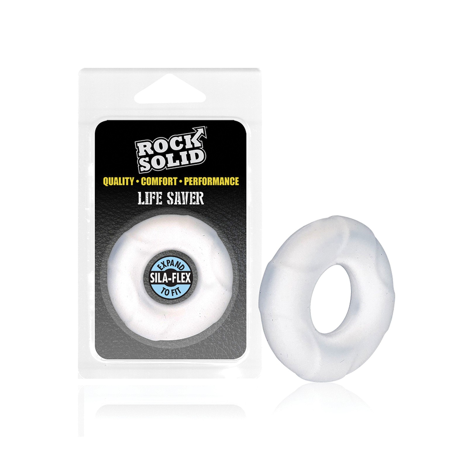 Translucent Lifesaver Cock Ring - Enhance Your Experience