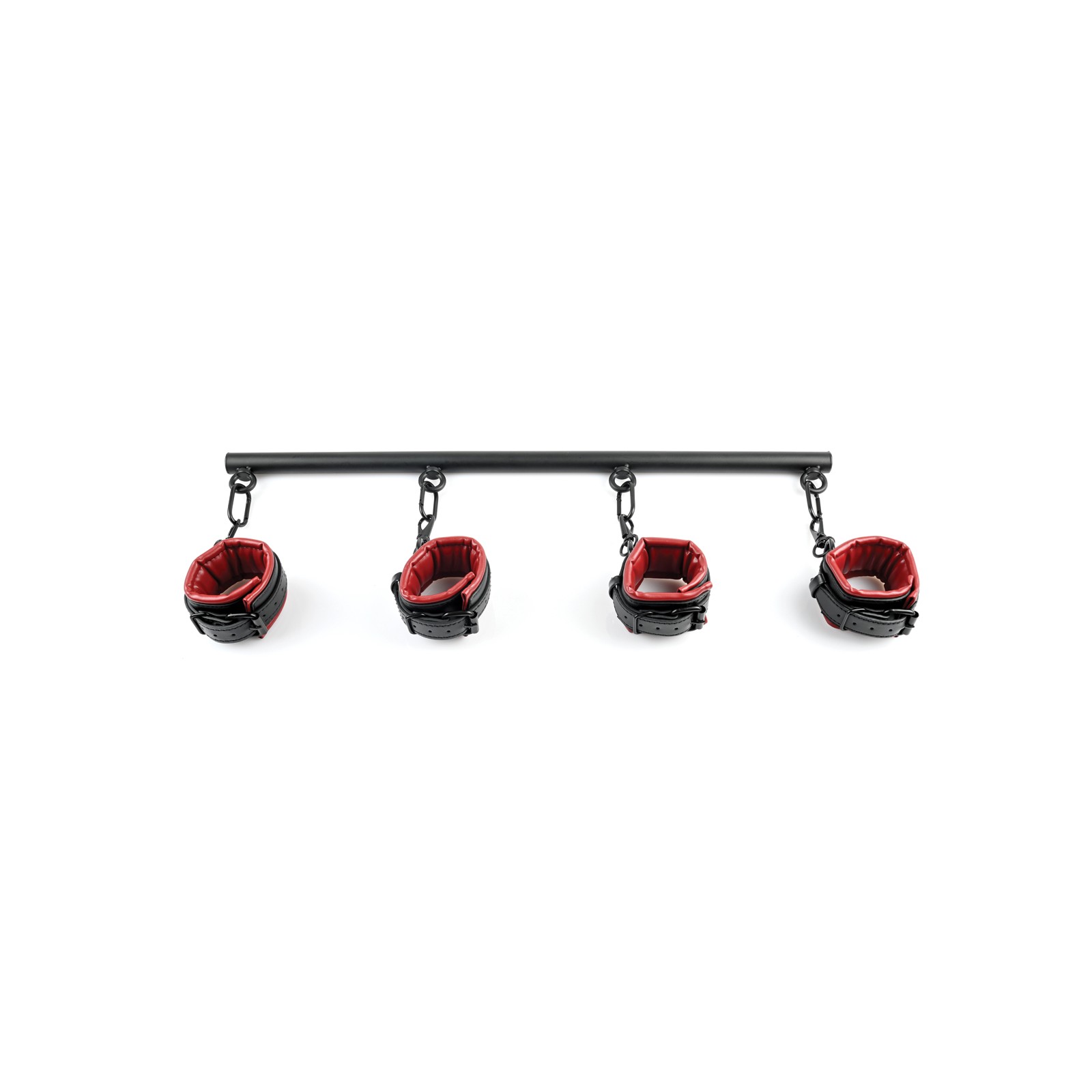 Saffron Spreader Bar & Cuff Set Red/Black