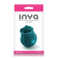 INYA The Kiss Vibrador Recargable Verde Oscuro