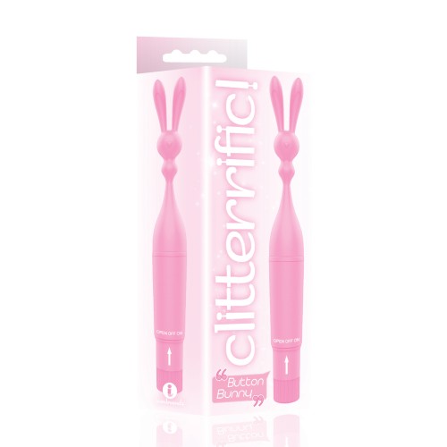 The 9s Clitterific Button Bunny Pink