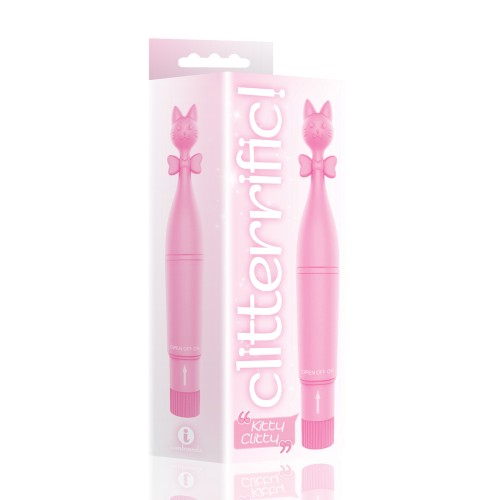 9's Clitterific! Kitty Clitoral Stimulator in Pink