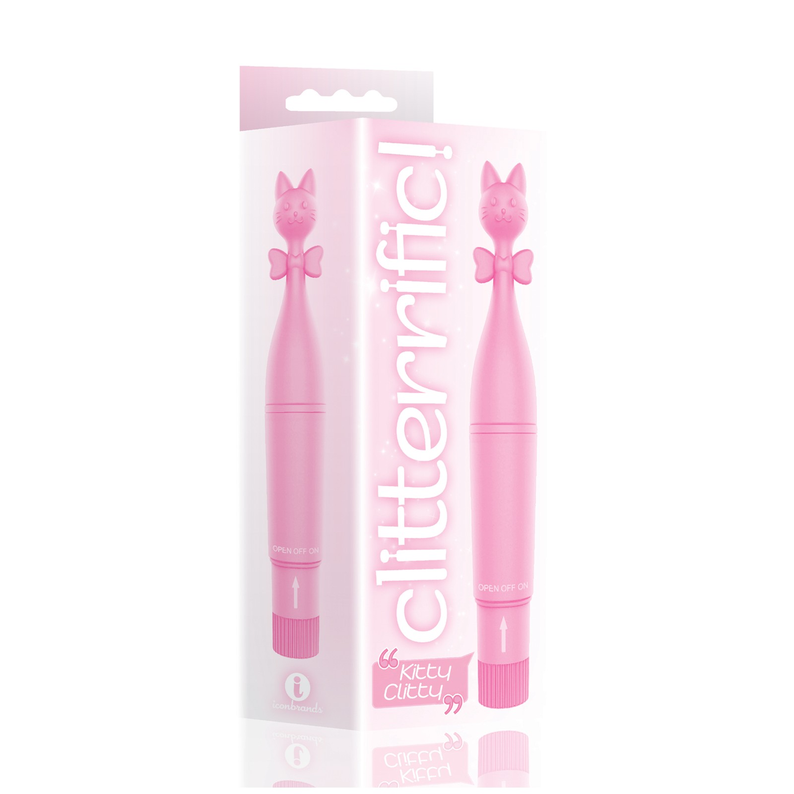 9's Clitterific! Kitty Clitoral Stimulator in Pink