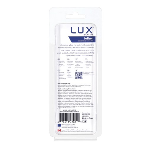 Lux Active Tether Adjustable Cock Tie