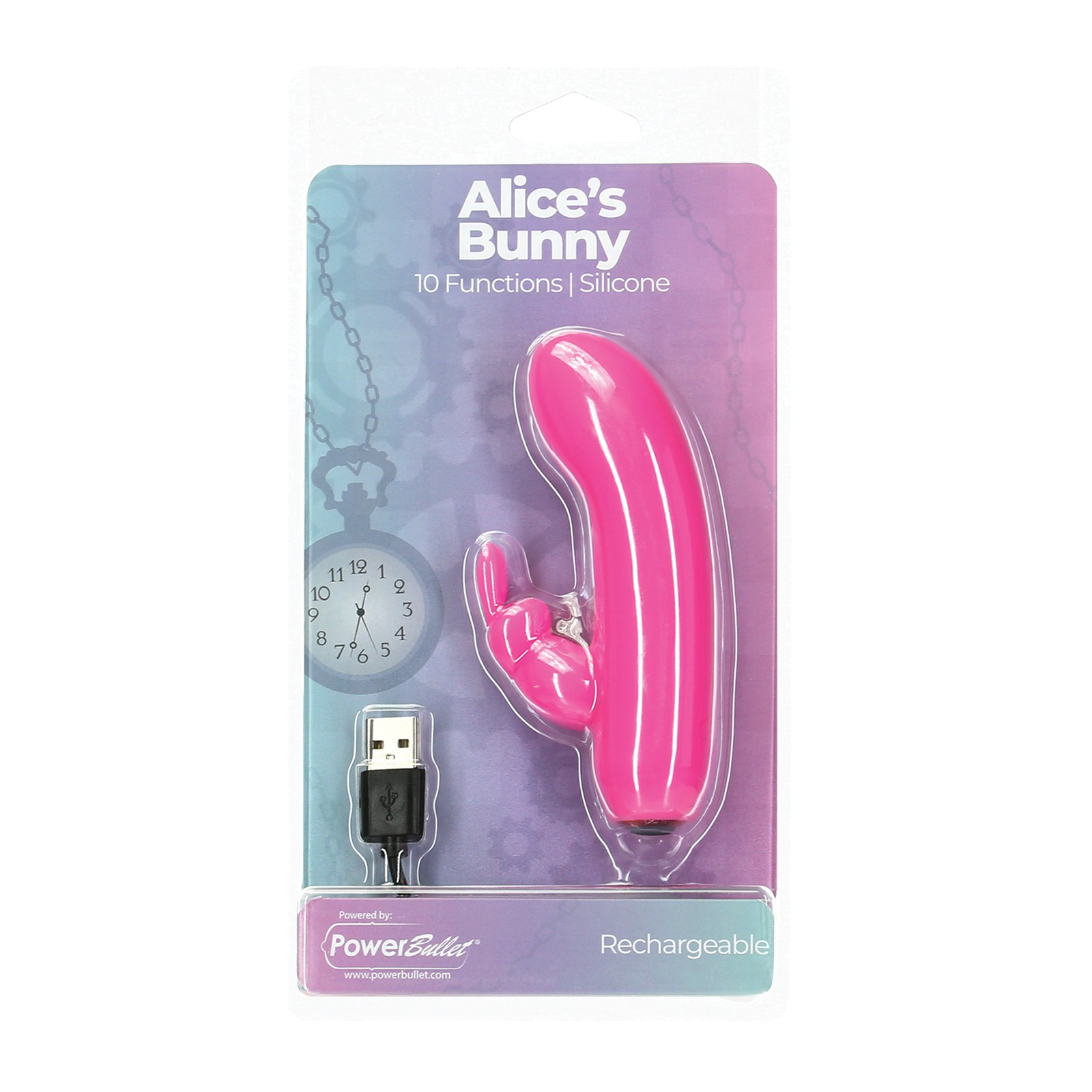 Alice's Bunny Rechargeable Bullet for Pleasure