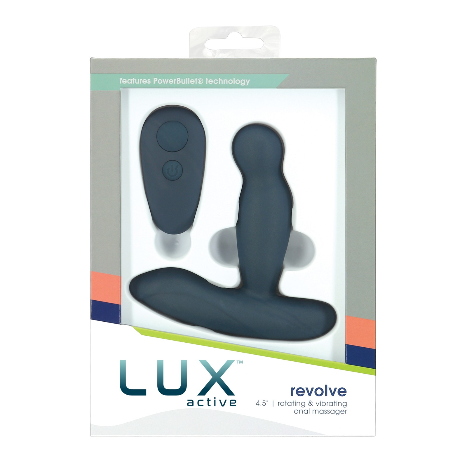 Lux Active Revolve Rotating Vibrating Anal Massager