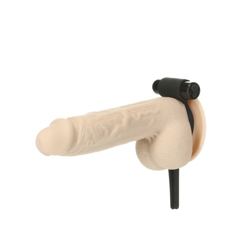 Bolo Bullet Vibrating Cock Tie Black