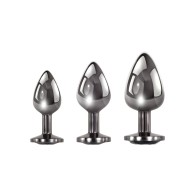 Evolved Black Gem Anal Plug Set