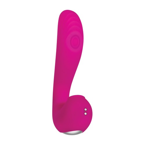 Vibrador que Golpea y Lame con Forma de Nota Musical