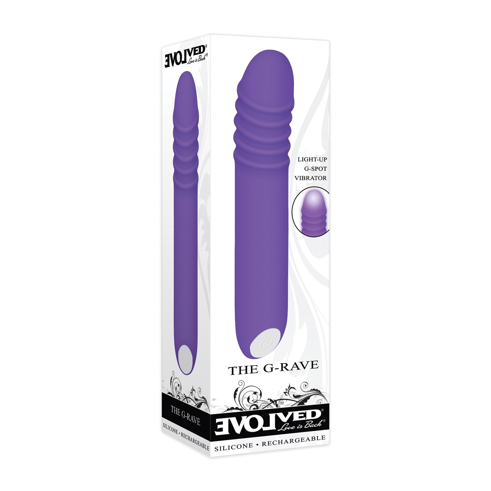 Evolved G-Rave Light Up G-Spot Vibrator