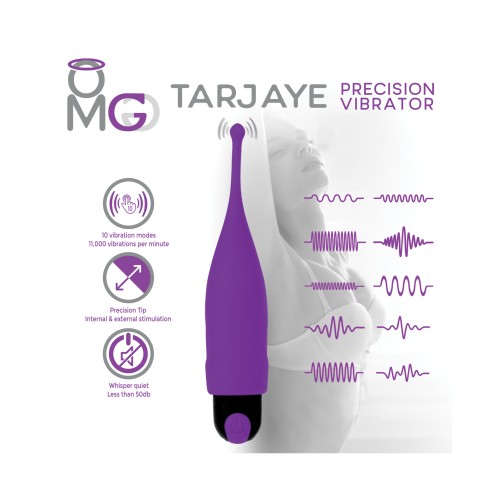 OMG Tarjaye Travel Size Precision Stimulator in Purple