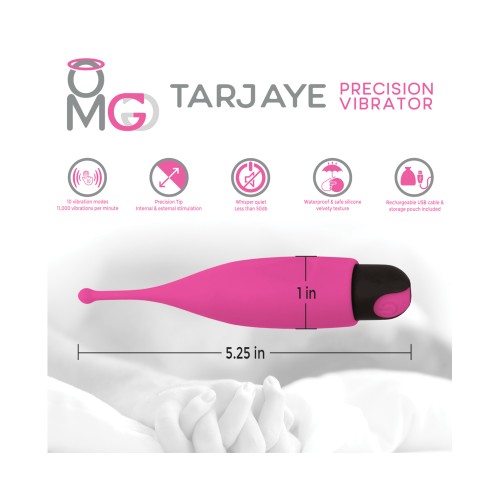 OMG Tarjaye Travel Size Precision Stimulator Pink