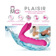 OMG Plaisir Wearable Clitoral Massager G-Spot Vibrator - Pink