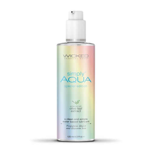 Lubricante Simply Aqua Edición Especial para Sensación Aumentada