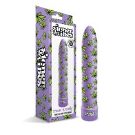 Stoner Vibes Pack A Fatty Multi Speed Vibrator Purple Haze