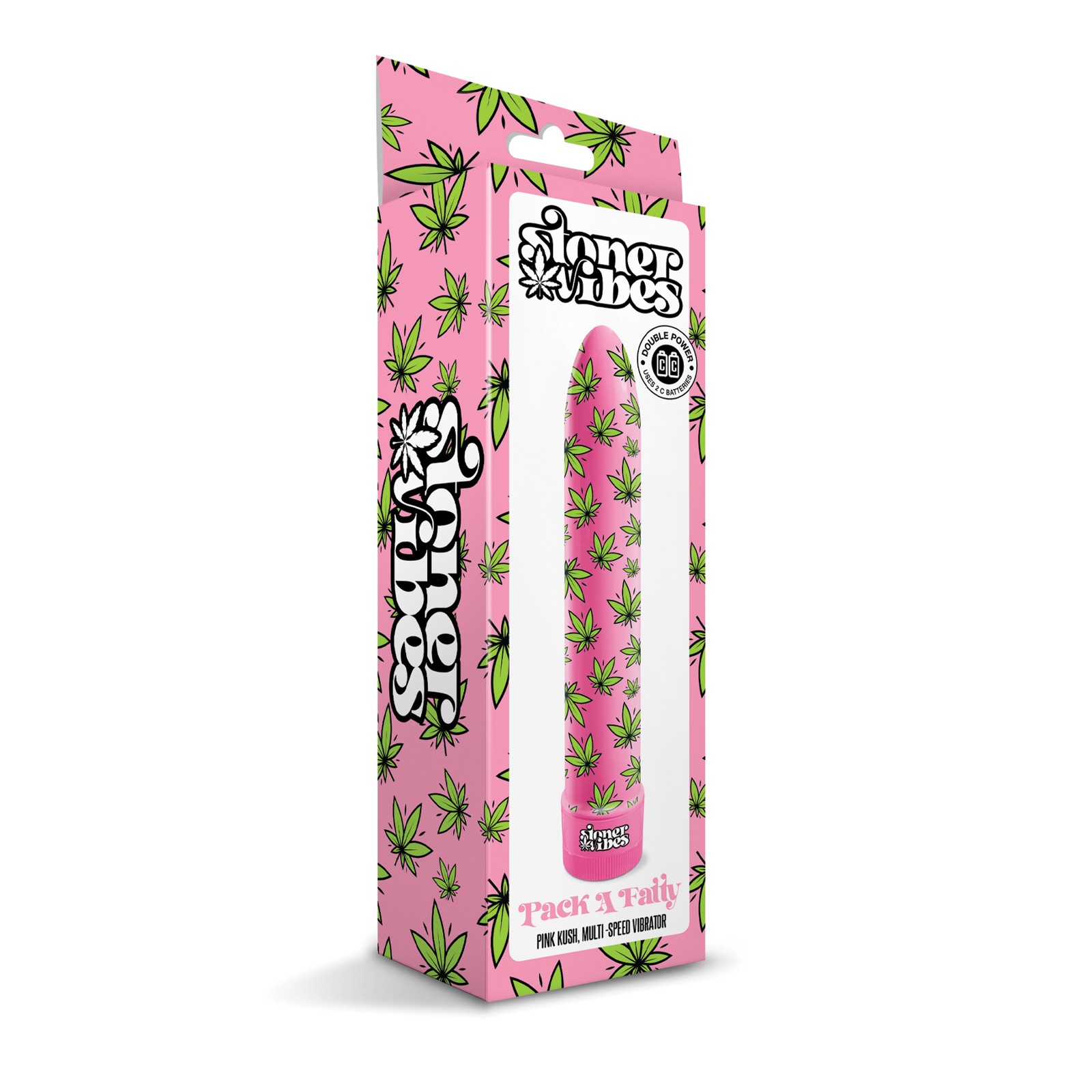 Stoner Vibes Pack A Fatty Vibrator Pink Kush