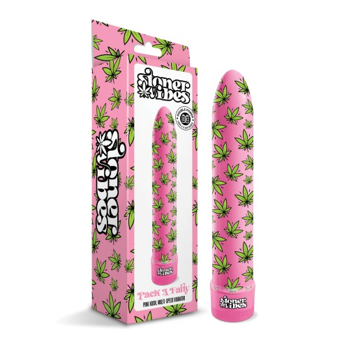 Stoner Vibes Pack A Fatty Vibrator Pink Kush