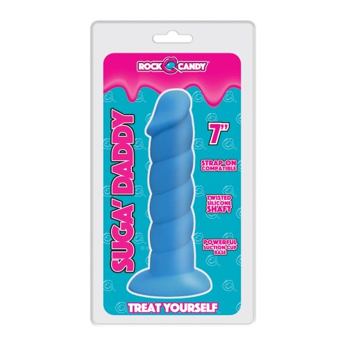 Dildo de Silicona Rock Candy Suga Daddy de 7 Pulgadas