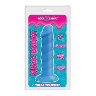 Dildo de Silicona Rock Candy Suga Daddy de 7 Pulgadas