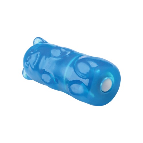 Vibrador Gummy Bear Rock Candy Azul