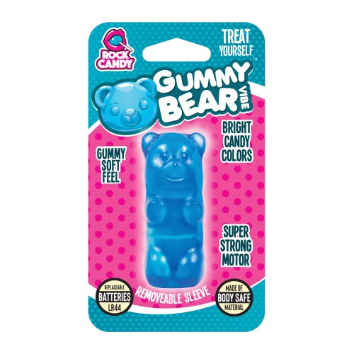 Vibrador Gummy Bear Rock Candy Azul