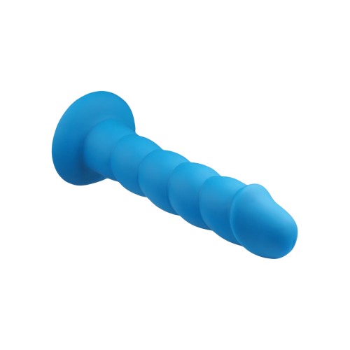 Dildo de Silicona Rock Candy Suga Daddy de 9.5" - Azul