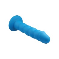 Dildo de Silicona Rock Candy Suga Daddy de 9.5" - Azul