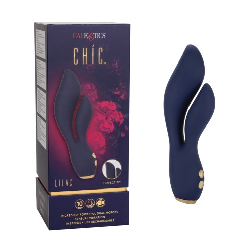 Masajeador Rabbit de Alta Potencia Chic Lilac - Azul