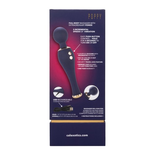 Chic Poppy Massager Blue