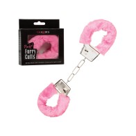 Playful Furry Cuffs for Bondage Play