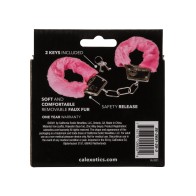 Playful Furry Cuffs for Bondage Play