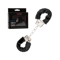 Playful Furry Cuffs - Black