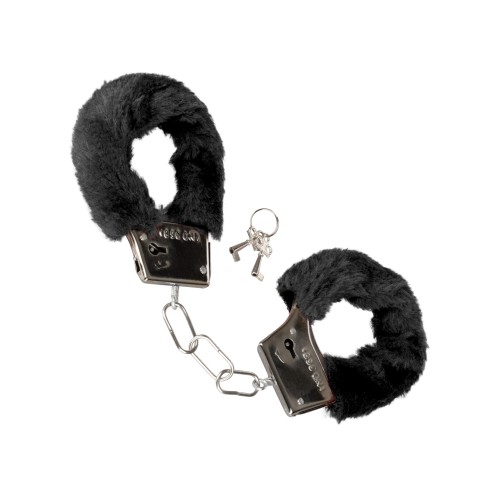 Playful Furry Cuffs - Black