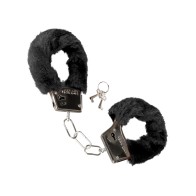 Playful Furry Cuffs - Black