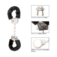 Playful Furry Cuffs - Black