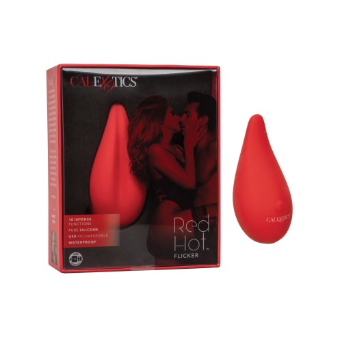 Red Hot Flicker Massager in Red