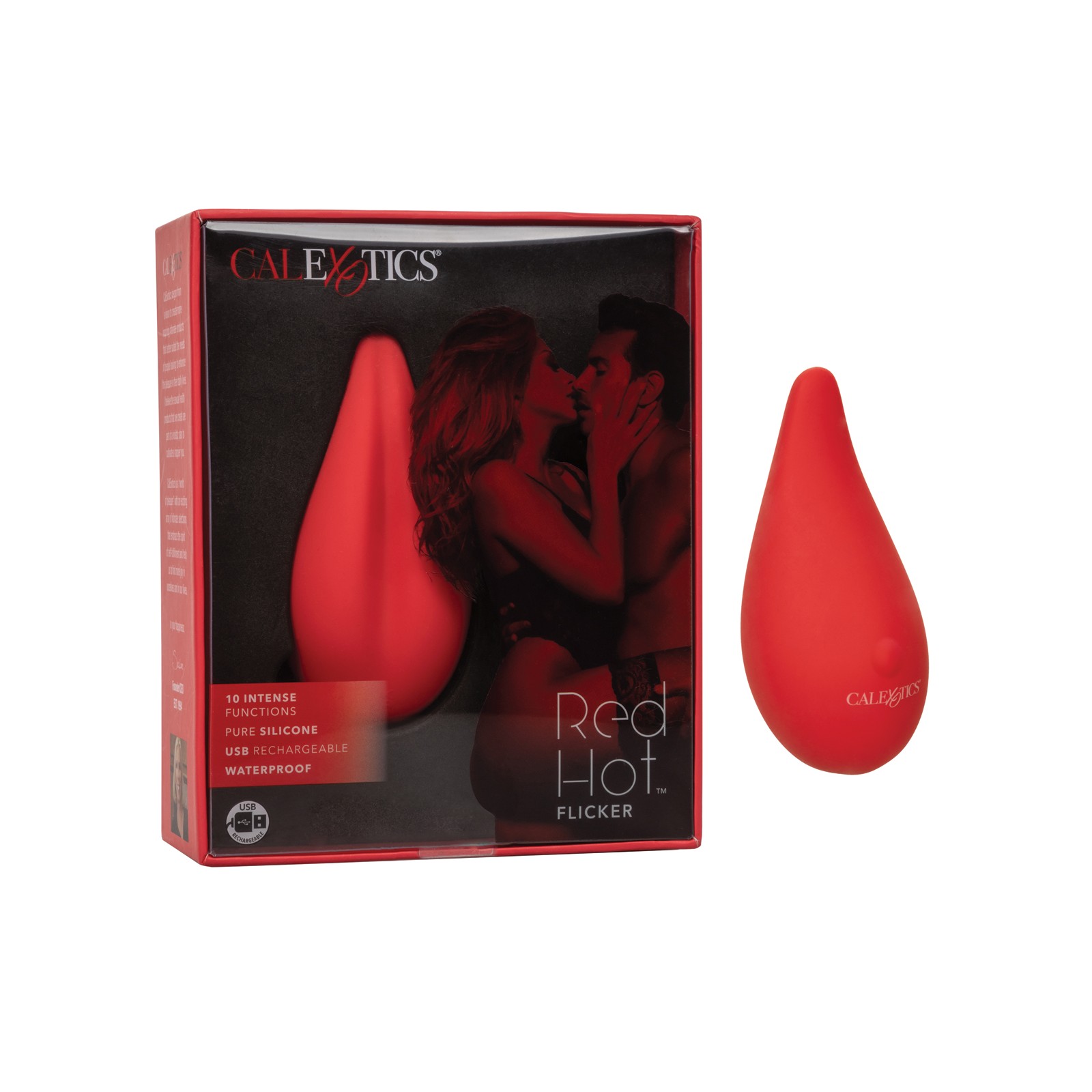 Red Hot Flicker Massager in Red